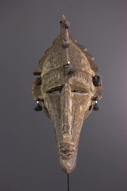 Markha Mask African Tribal Art Africain Arte Africana Afrikanische Kunst **