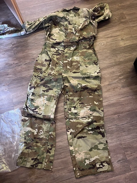 Us Army Ocp Cold Weather Mechanics Coverall Size Large (Lg)