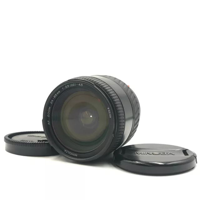 Minolta AF Zoom 24-85mm f/3.5-4.5 Lens for Sony Minolta A Mount - GOOD