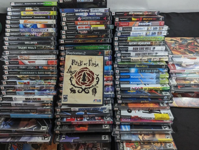 Jeux PS2 PlayStation 2 - Choix Multiple - Testés - Offre : 1 Jeu Gratuit Par 10 Achetés