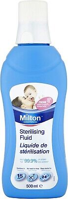 Líquido esterilizante Milton máxima protección para bebé y hogar 500 ml