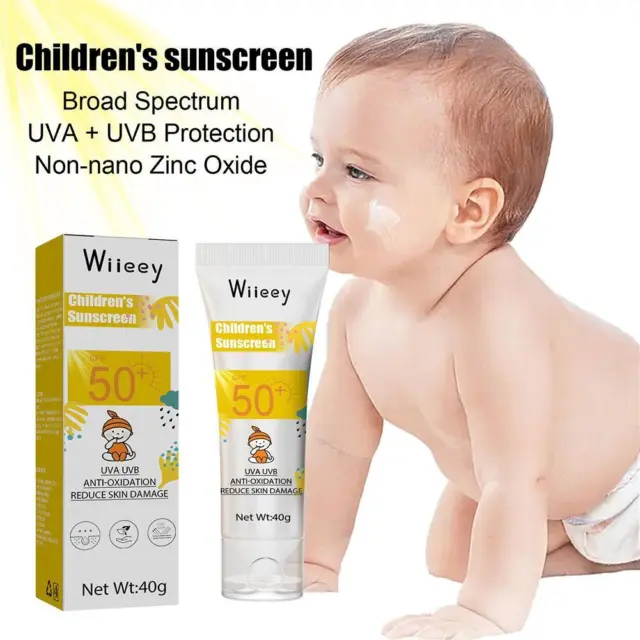 Protector Solar para Niños Verano Exterior Anti UV Protección Suave Cuerpo Z0U0