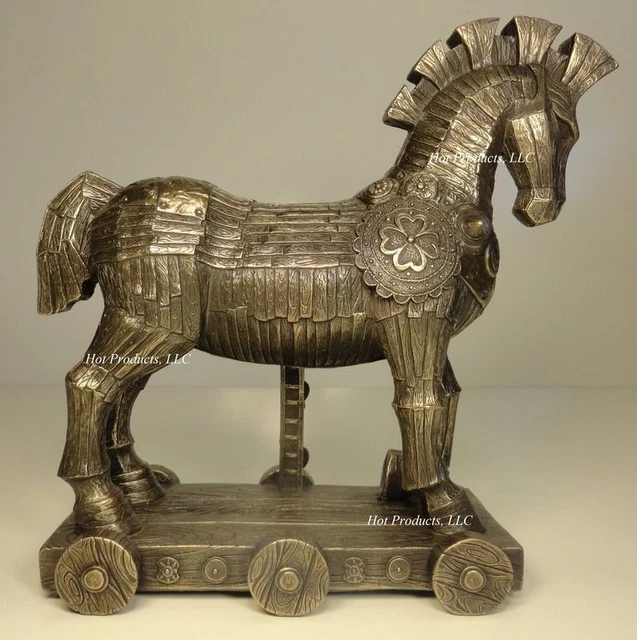 Pegasus Horse Statue - 11" Tall Greek Mythology Sculpture In Bronze Finish Polyresin 6 thumbnail image