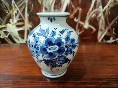 in Porcellana Stampa Floreale Blu Set da 2 Decorato Nicola Spring 54 x 73 cm Portauovo da Colazione 