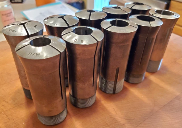 5C Collet Lot - Hardinge South Bend Rivett