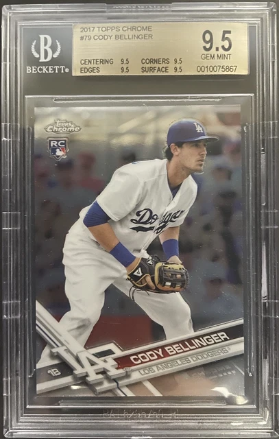 thumbnail interactive-video image 1 of Graded Mint 9 - Cody Bellinger 2018 Topps All-Star Rookie #42 Card 1 of 9
