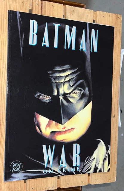 Batman War on Crime Comic Book DC Oversized 13.5” X 10” Nov 1999 Alex Ross