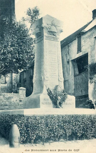 Carte Le Monument aux Morts de GIF SUR YVETTE