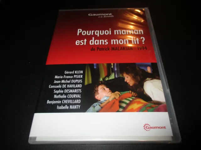 DVD NEUF "POURQUOI MAMAN EST DANS MON LIT" Gerard KLEIN, Marie-France PISIER