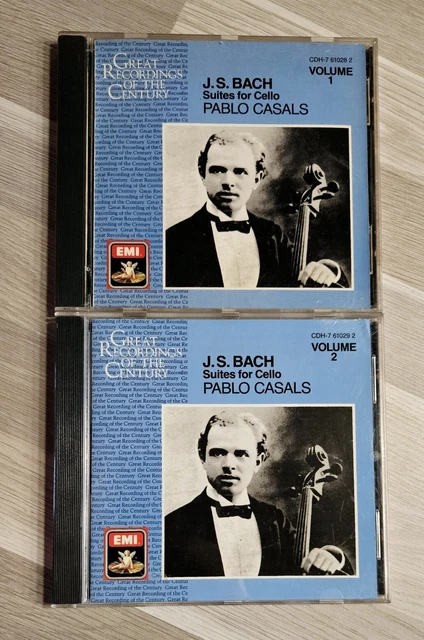 PABLO CASALS BACH Cello Suites 1-6 (CD) (UK IMPORT) $28.15