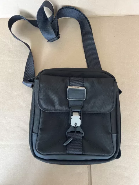 TUMI ALPHA BRAVO Junior Crossbody Bag Black 232709 Nylon