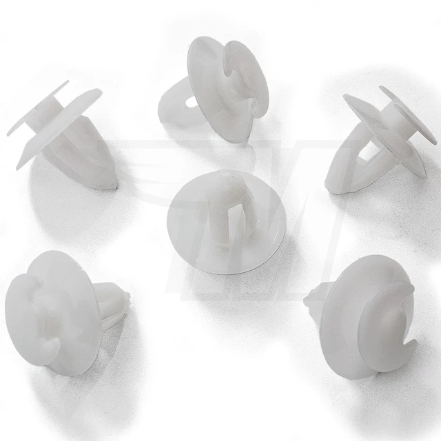 Lot De 5 Clips Vis Capot Mercedes Smart Fortwo Cabrio Roadster 450 451 452 - Fixations Protection Sous-Caisson