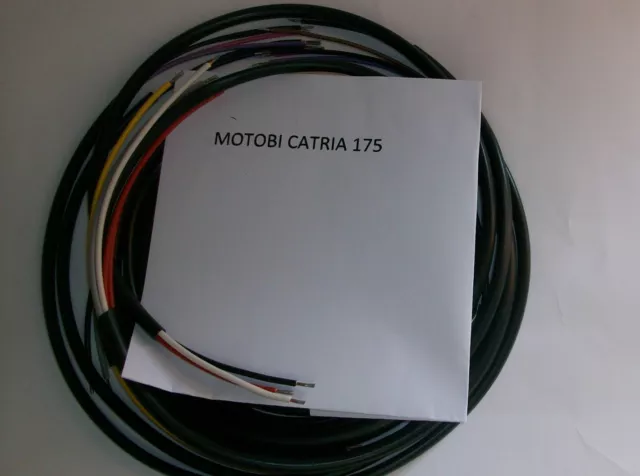 Impianto Elettrico Electrical Wiring Moto Benelli Motobi Catria 175