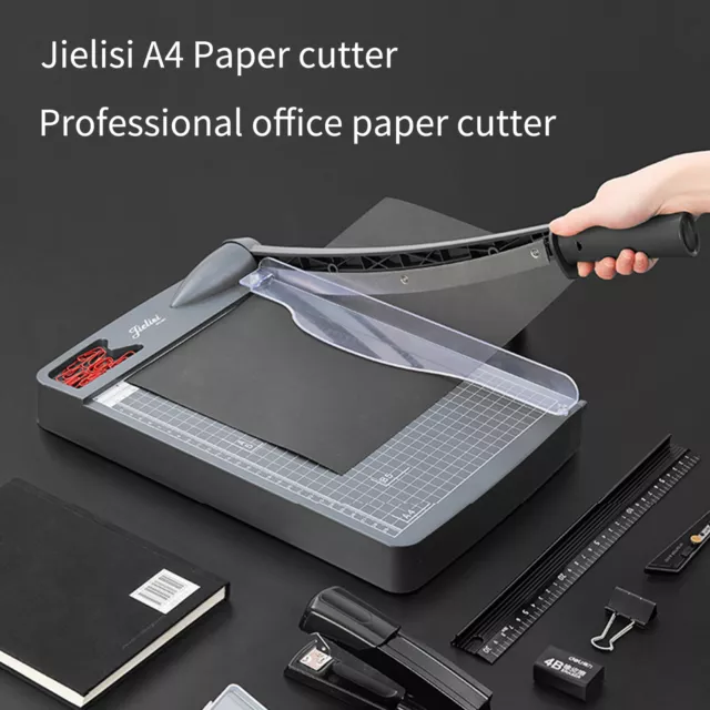 JIELISI  Paper Trimmer Guillotine  A4 Cut Length Desktop Paper I4N5 3