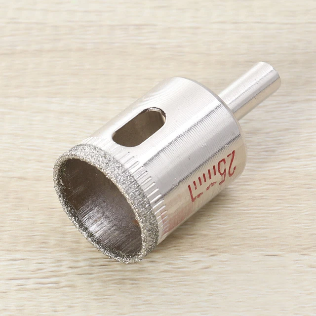 Cappotto diamantato 25 mm seghetto forato trapano per vetro marmo piastrelle di ceramica o granito