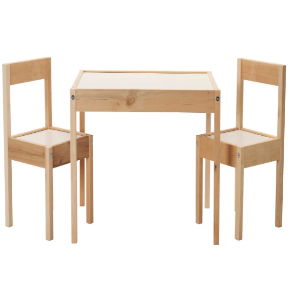 IKEA LÄTT KINDERTISCH mit 2 Stühlen Kinder Stuhl Tisch Set Kindermöbel