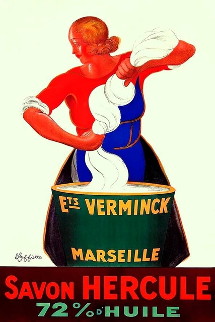 Poster Publicitaire Vintage - Manifesto Illustrazione D'epoca - Made In Italy