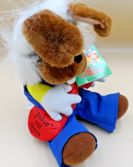 The Magic Roundabout DYLAN Vintage 1993 Golden Gifts Plush Toy 7" with Tags 3