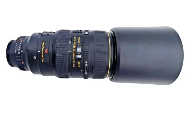 Nikon AF Objektiv, VR-Nikkor 80-400mm, i: 4:5-5.6D