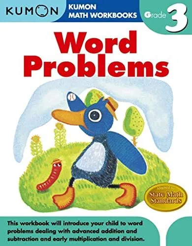 Grade 3 Word Problems (Kumon Math Workbooks) by Kumon Book The Cheap Fast Free