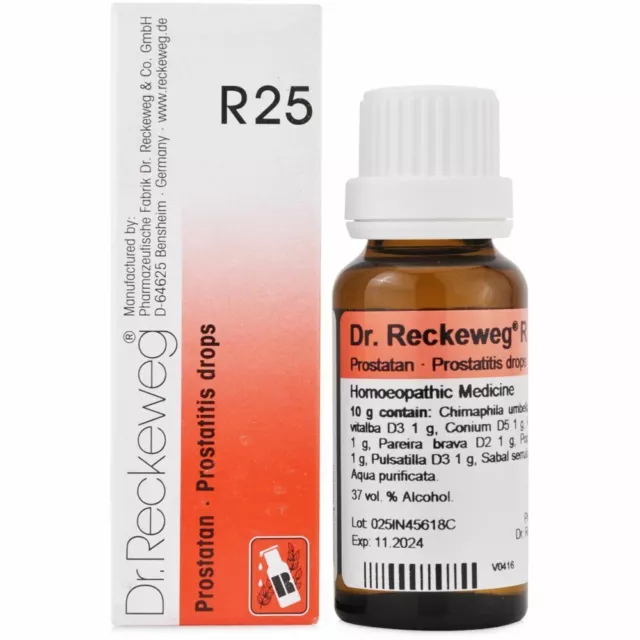 Dr. Reckeweg R25 acute and chronic Prostate Drops Size : 22ml
