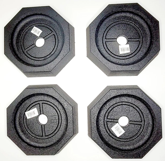 4  10” RV SnapPad EQ Octagon MOTORHOME LEVELING Feet TRAILER Jack Pads GRAND LUX