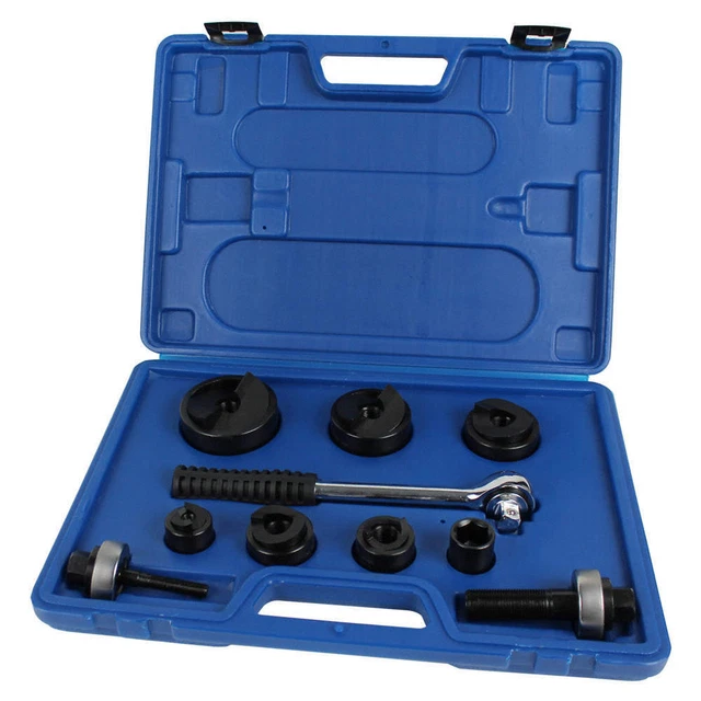 ECLIPSE 902-481 Knockout Punch Set,10 Pieces,10ga. Steel
