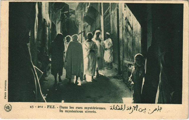 CPA AK MOROCCO FEZ In the Mysterious Streets Flanders (37820)