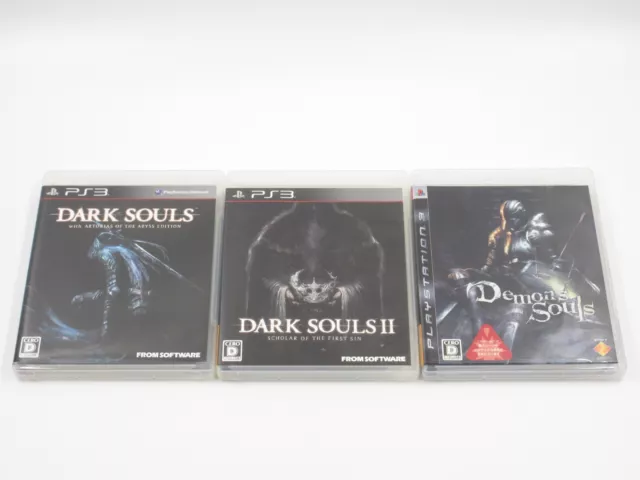 Demons Dark Souls Avec Artorias Abyss Édition Scholar Of The First Sin PS3 Japon