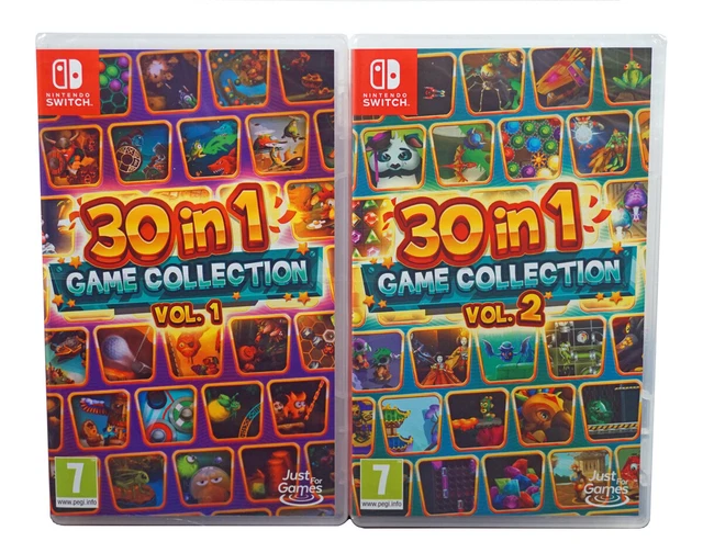 30 IN 1 Game Collection Vol 1 & 2 (Nintendo Switch Game Set) 60