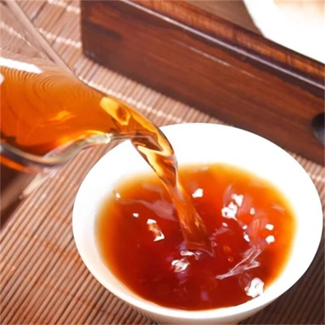 357g Pu'er Tea Cake Yunnan Pu'er Tea Icelandic Ancient Tree Tea Pu'er Ripe Tea