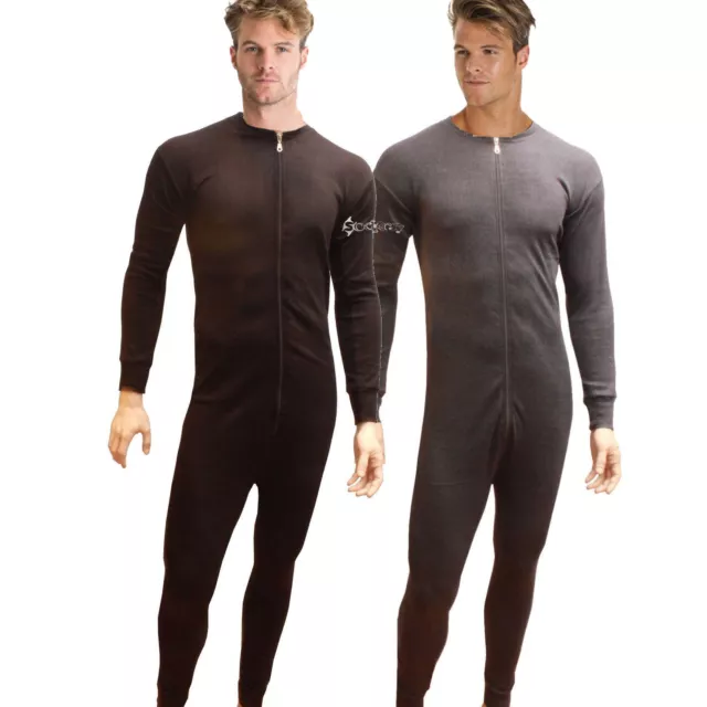 MENS BOYS ALL In One Thermal Underwear Union Suit Onesee Baselayer Ski S M  L XL £14.99 - PicClick UK