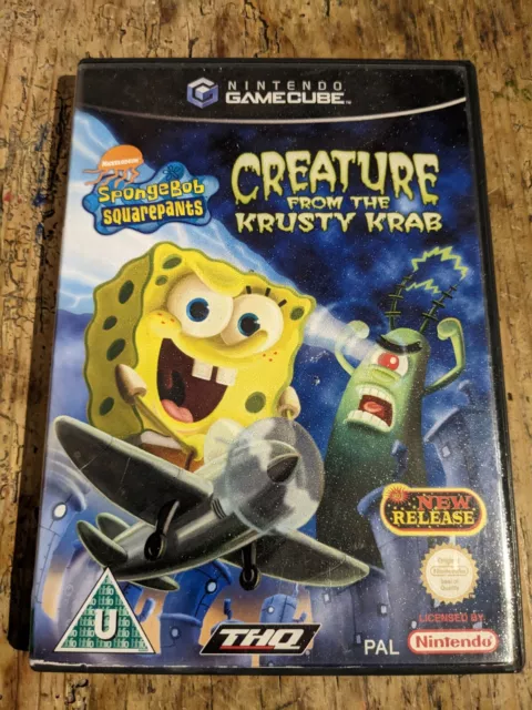 SPONGEBOB SQUAREPANTS : Creature From The Krusty Krab Nintendo GAMECUBE