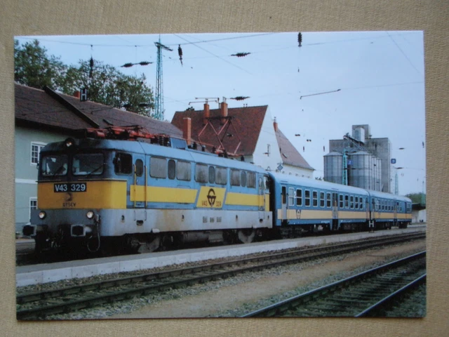 133 AK GYSEV E-Lok V43.329 in Wulkaprodersdorf