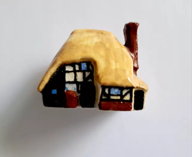 Devonmoor Art Pottery Miniature Ceramic  Cottage House. Number 8.