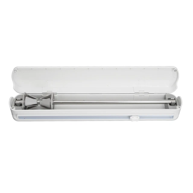 Wrap Dispenser Smooth Cutting Cling Film Dispenser W/Slide Cutter Small FD