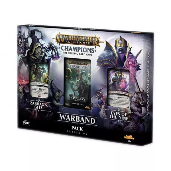 Warhammer Age of Sigmar Warband Pack 2 | 55 Karten TCG NEU Sealed OVP Englisch