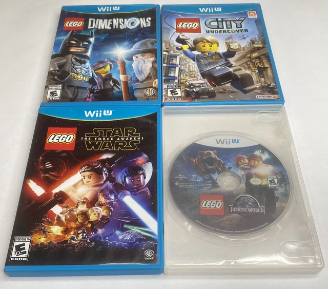Nintendo Wii U Lego Game Dimension Jurassic World Star Wars City Lot Of 4 Tested Nintendo Wii U Lego Game Dimension Jurassic World Star Wars City Lot Of 4 Tested