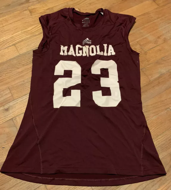 adidas Men’s TECHFIT Magnolia Football Compression Shirt Sz. L NEW #23 CLIMALITE