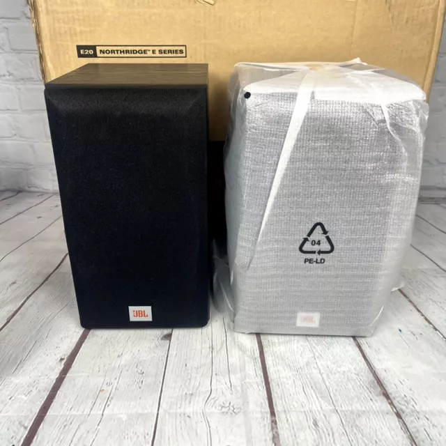 JBL Speakers E20 Northridge E Series Compact Bookshelf Speaker Set New Open Box