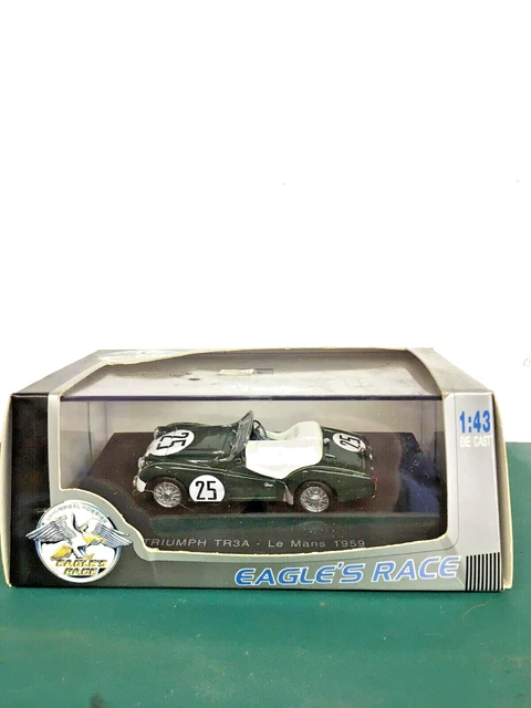 Triumph Tr 3 A Eagle Uh 1/43 N°1089 Le Mans 1959
