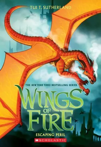Escaping Peril; Wings of Fire #8; 8 - 9780545685450, paperback, Tui T Sutherland