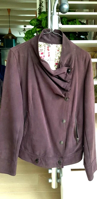 Veste Noire Stretch COP Copine - Modèle Ovida - Taille 1 (36) - Occasion Très Bon État