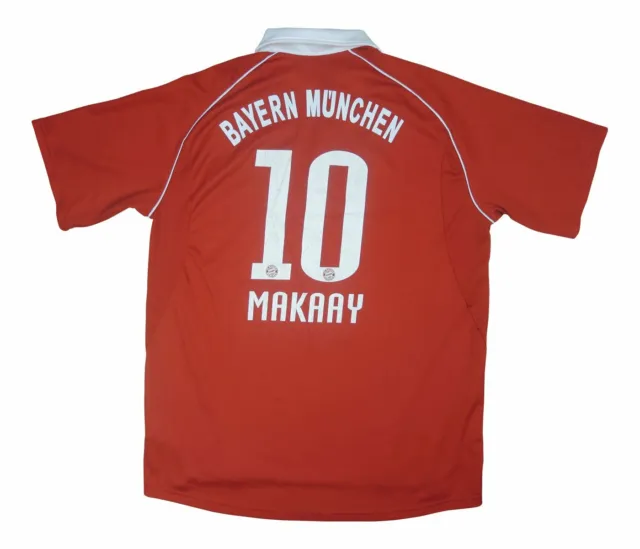 FC Bayern München 2005-06 Original Heimtrikot Makaay (Excellent) XL Fußball Hemd