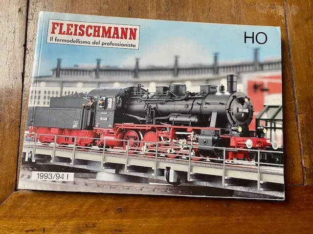 CATALOGO FLEISCHMANN - IL FERMODELLISMO DEL PROFESSIONISTA - 1993/94 in Italiano