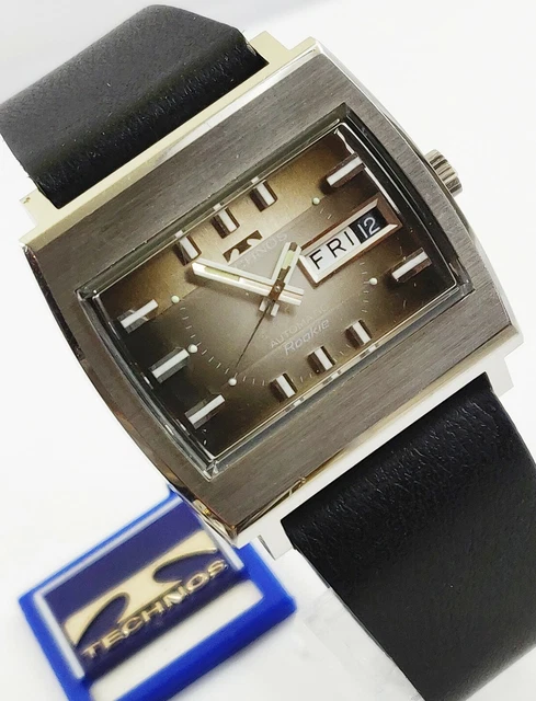 TECHNOS ROOKIE SWISS Automatic 1970s New Old Stock ETA 2830