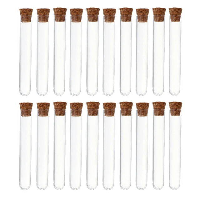 50 un. tubos de almacenamiento de sal de baño dulces tubos de almacenamiento de plástico tubos de prueba