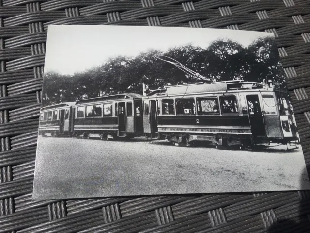 Foto Straßenbahn Köln Triebwagen 837 Tram Bahnen der Stadt Köln Baujahr 1914 /18