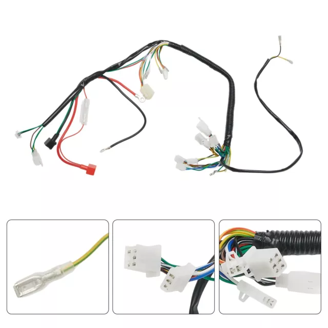 50/ 70/ 90/ 110cc/ 125cc Quad Cable Arnés Accesorios Piezas 1pc Cobre Eléctrico