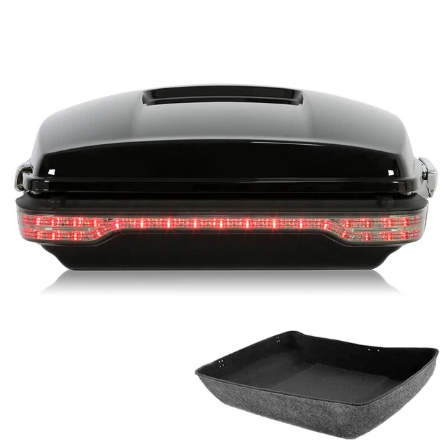Chopped Pack Trunk Smoked Tail Light Fit For Harley Tour Pak Street Glide 14-23